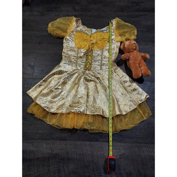 Costume Goldilocks Adult Storybook Fairy Tale Fancy Dress Up Halloween 3 Piece - Picture 11 of 14